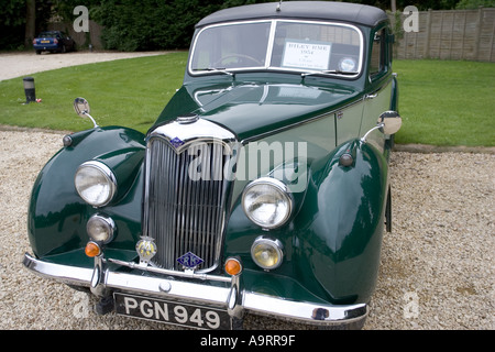 1954 Riley nove a vintage rally auto Bishops Cleeve fiore giorno vicino a Cheltenham Foto Stock