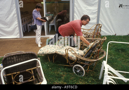 Country house la vendita viene condotta tramite il London banditori Christies a Scandicci ha Hall HOMER SYKES Foto Stock