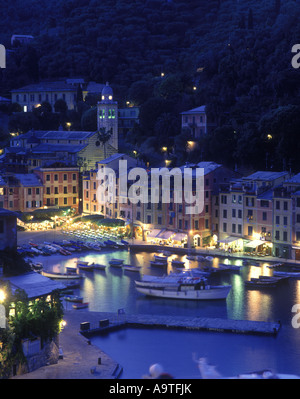 PORTOFINO RIVIERA LIGURE GOLFO DI GENOVA ITALIA Foto Stock