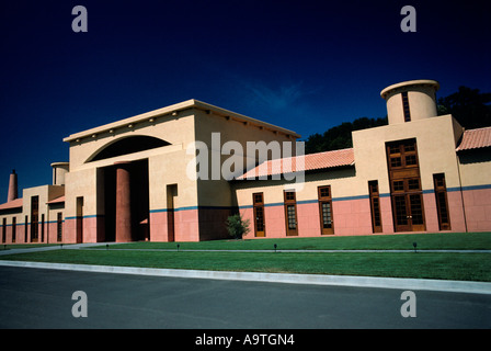 Clos Pegase Winery, Napa Valley, California Foto Stock