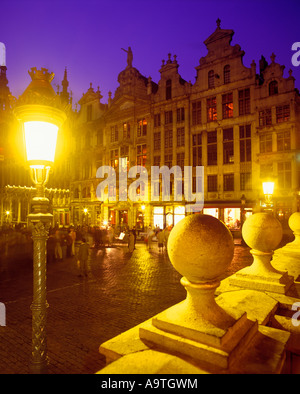 GRAND PLACE Bruxelles Belgio Foto Stock