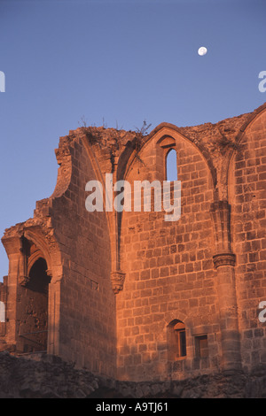 A nord di Cipro Bellapais Abbey Foto Stock