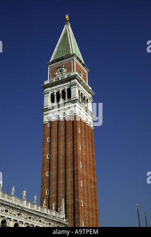 Campanile di Piazza San Marco, Venezia, Italia e Europa Foto Stock