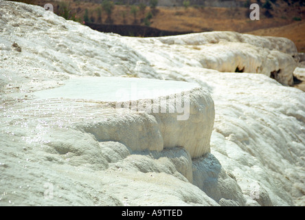 Pamukkale Turchia Foto Stock