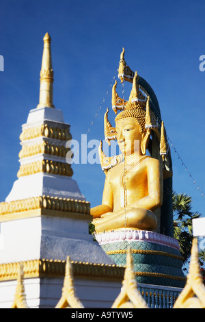 Wat Phuang Kaew, Don Khong, Laos Foto Stock