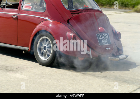 VW Beetle bruciatura Foto Stock