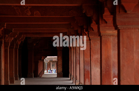 La città abbandonata di Fatehpur Sikri vicino a Agra India Foto Stock