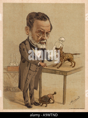 Louis Pasteur Amand Foto Stock