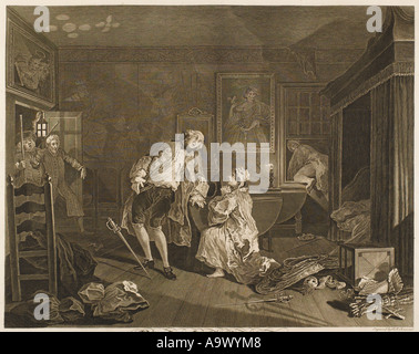 Hogarth matrimonio Modalità 5 Foto Stock