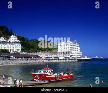 Lungomare LLANDUDNO GWYNEDD North Wales UK Foto Stock