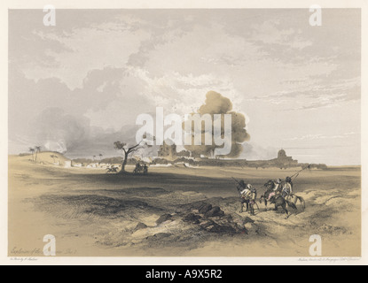 India guerra Sikh Multan Foto Stock