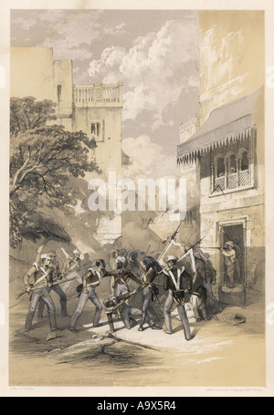 India guerra Sikh Multan Foto Stock