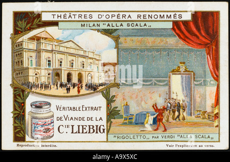 In Italia La Scala Milano Foto Stock