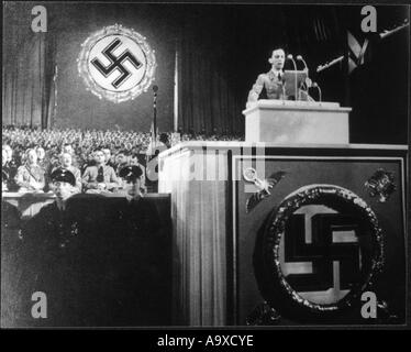 Parlando di Goebbels 1936 Foto Stock