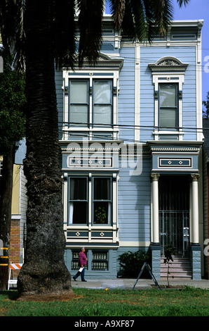 Stick architettura di stile nella missione del Distretto di San Francisco Stati Uniti d'America Foto Stock