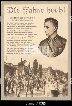 Horst Wessel e canzone Foto Stock