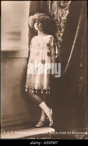 Maria Jose cartolina Foto Stock