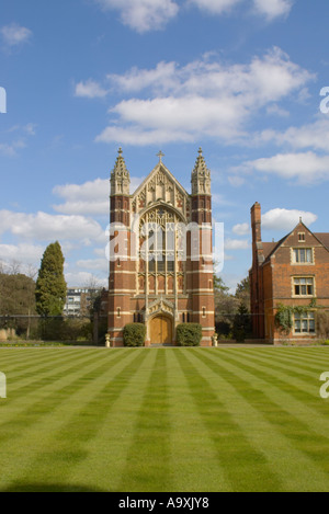 Università di Cambridge Selwyn College Chapel Foto Stock