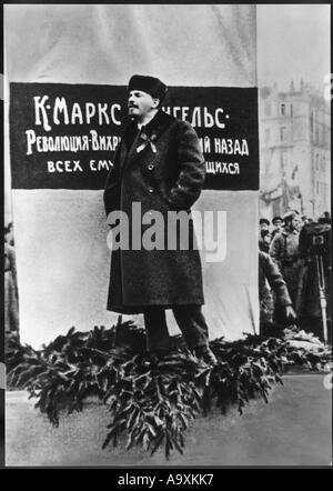 Lenin nel 1918 Foto Stock