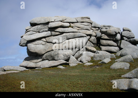 Sperone roccioso Caisteal Abhail Isle of Arran Scozia Maggio 2007 Foto Stock