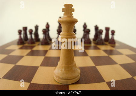 gioco di scacchi Foto Stock