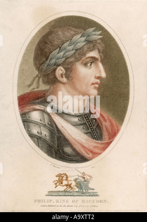 Philip II Macedon Chapma Foto Stock