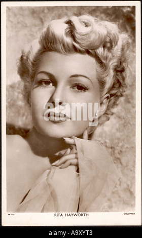Rita Hayworth Columbia Foto Stock