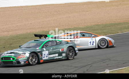 La Lamborghini Gallardo GT3 Foto Stock