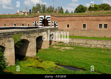 Prigione della Gestapo piccola fortezza, Theresienstadt Terezin Boemia settentrionale, Repubblica Ceca Foto Stock