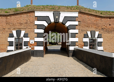 Prigione della Gestapo piccola fortezza, Theresienstadt Terezin Boemia settentrionale, Repubblica Ceca Foto Stock