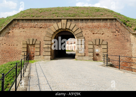 Prigione della Gestapo piccola fortezza, Theresienstadt Terezin Boemia settentrionale, Repubblica Ceca Foto Stock