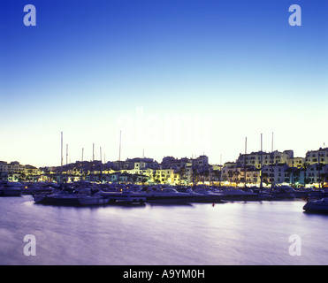 PUERTO BANUS a Marbella Costa Del Sol Andalusia Spagna Foto Stock