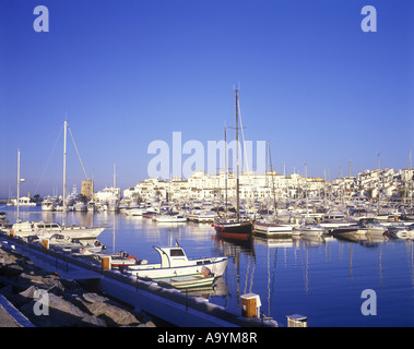 PUERTO BANUS a Marbella Costa Del Sol Andalusia Spagna Foto Stock