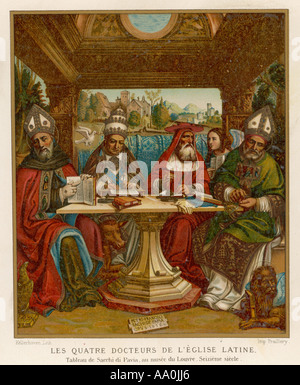 Quattro medici Rc 16c Foto Stock