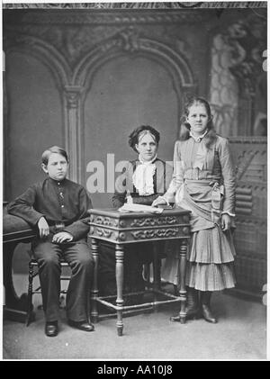 Famiglia di Dostoevskij Foto Stock