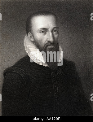 Ambroise Paré, 1510 - 1590 .medico francese. Foto Stock