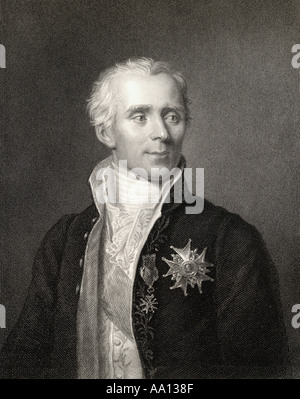 Pierre-Simon, Marchese de Laplace, 1749 - 1827 aka Comte de Laplace. Matematico francese,astronomo e fisico. Foto Stock