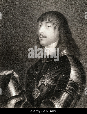 James Stanley, 7° Conte di Derby, 1607 - 1651, aka Signore strano byname Gran Conte di Derby. Nobile inglese, peer e politico. Foto Stock