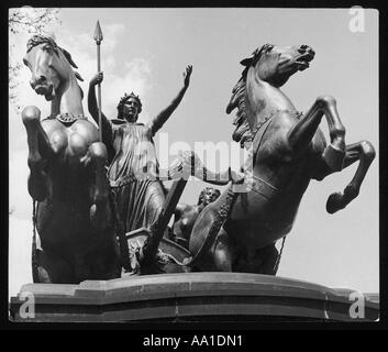 Statua di Boadicea Foto Stock