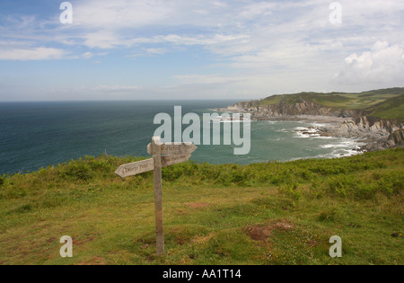 North Devon Coast Foto Stock