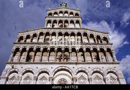 San Michele toscana italia città di Lucca Foto Stock