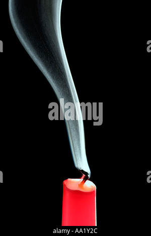 Candela spenta Foto Stock