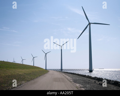 Fattoria eolica, Flevoland, Paesi Bassi Foto Stock