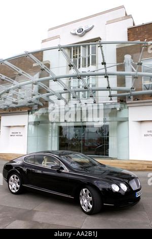 Bentley Auto presso la fabbrica in Crewe Foto Stock