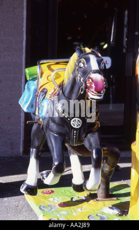 Maniaco showground numero di cavalli 2195 Foto Stock