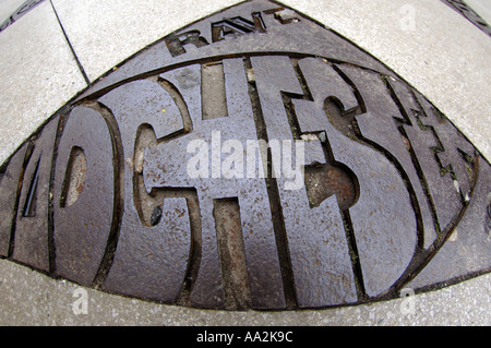 Oldham Street Manchester Inghilterra street decorazione madchester factory records storia Foto Stock