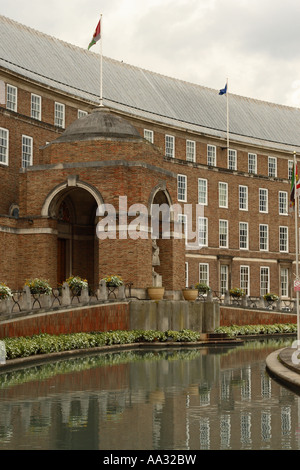 Bristol City Council House Situato su College Green locale competente ufficio comunale Bristol Inghilterra Foto Stock