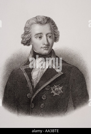 Ammiraglio Sir William Sidney Smith, 1764 – 1840. Ufficiale navale britannico. Foto Stock