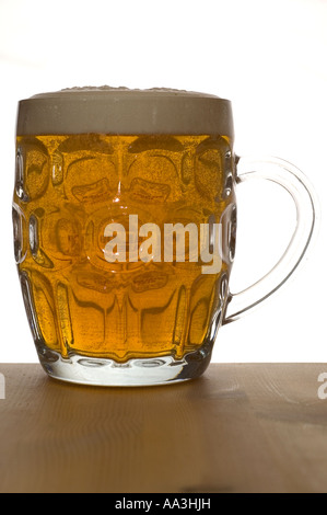 Pinta di birra Foto Stock