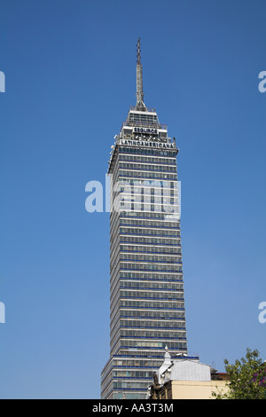 Torre Latinoamericana, 44 piani di altezza, Eje Central Lazaro Cardenas, Città del Messico, Messico Foto Stock